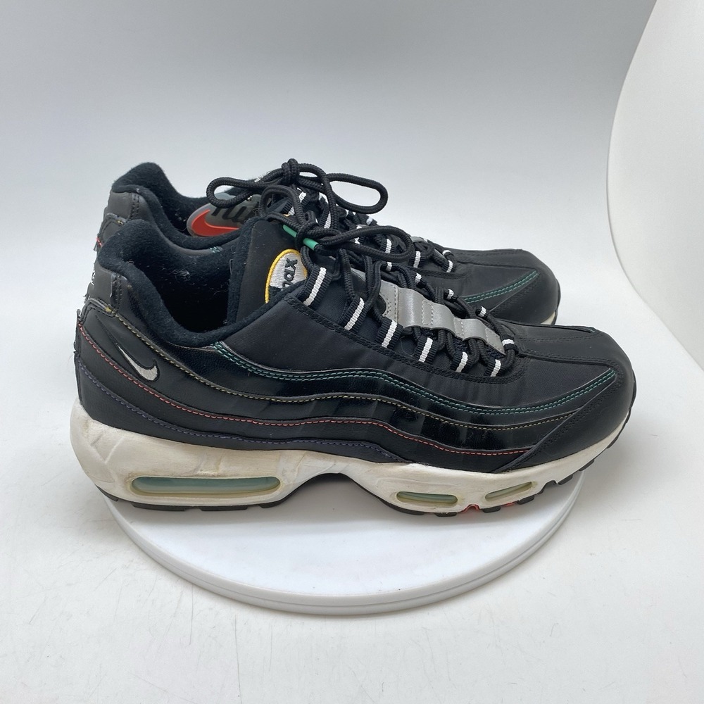 Nike Sneakers Mens 10.5 Air Max‎ 95 Se Windbreaker Black AJ2018-023 Casual Shoes